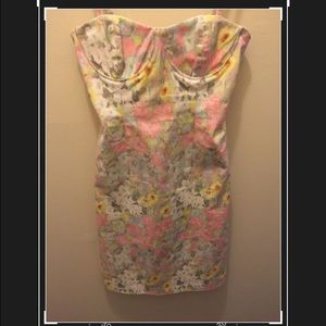 Alice and Olivia Multicolor Floral Dress